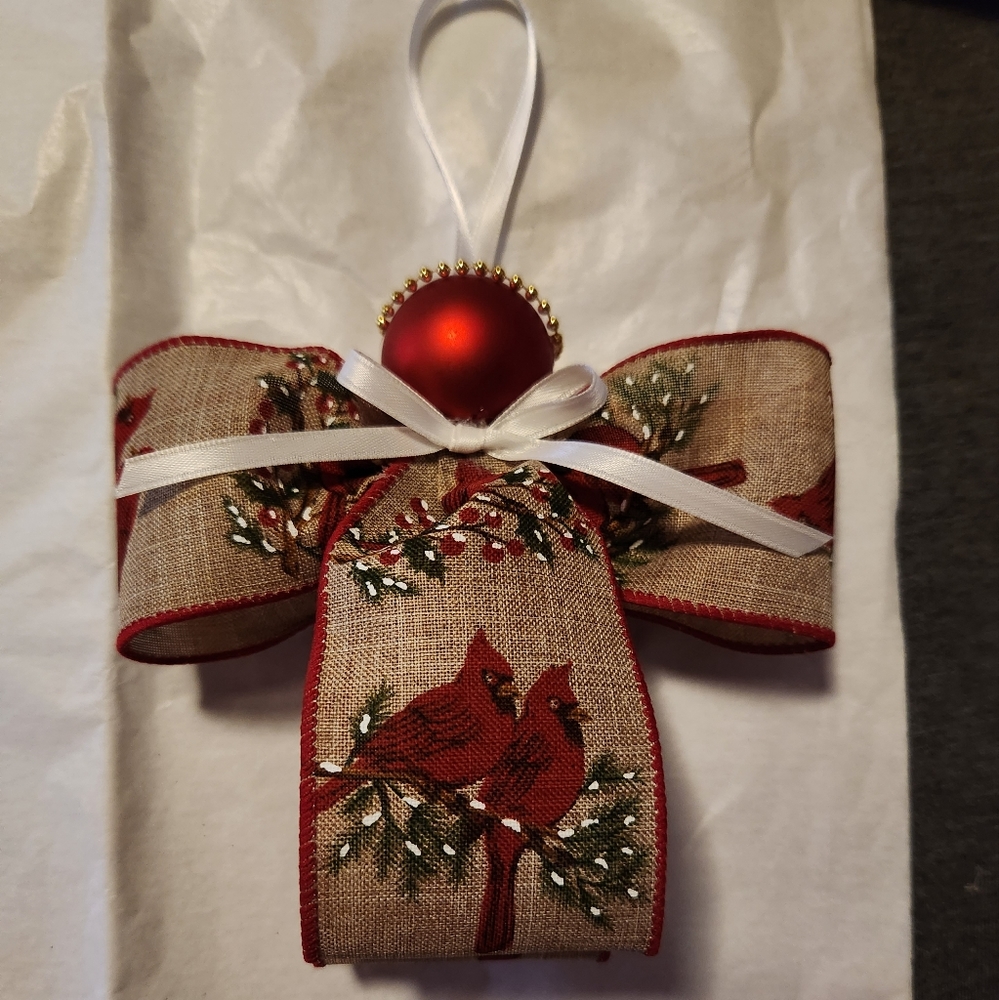 Handmade Ribbon Angel - Picture 2 of 3